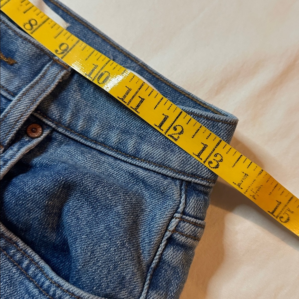 Denim Forum The Arlo Hi-Rise Straight Jean Size 26 - Picture 12 of 14